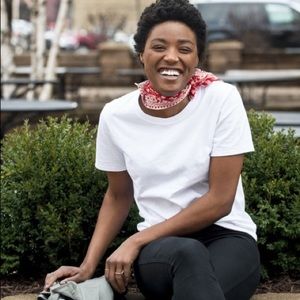 Tradlands “The Catt” Tee in Chalk